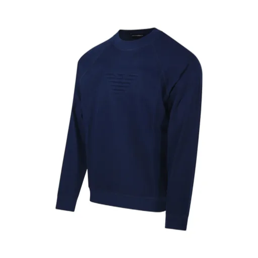 Logo Embossed Crewneck Sweatshirt