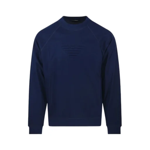 Logo Embossed Crewneck Sweatshirt
