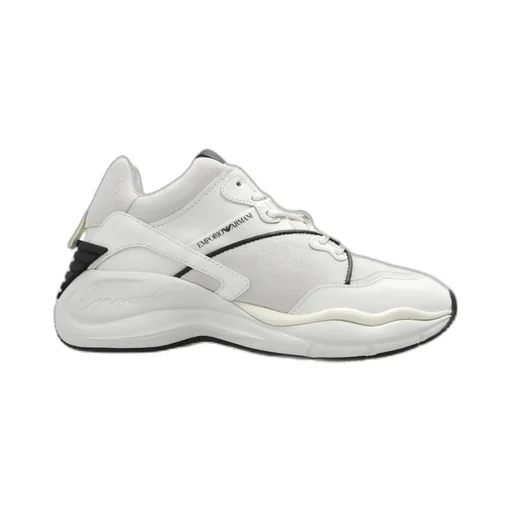 Round Toe Panelled Sneakers