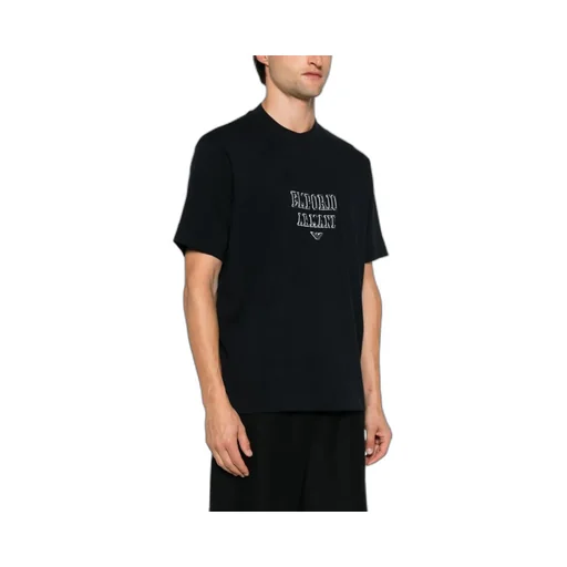 Logo Embroidered Crewneck T-Shirt