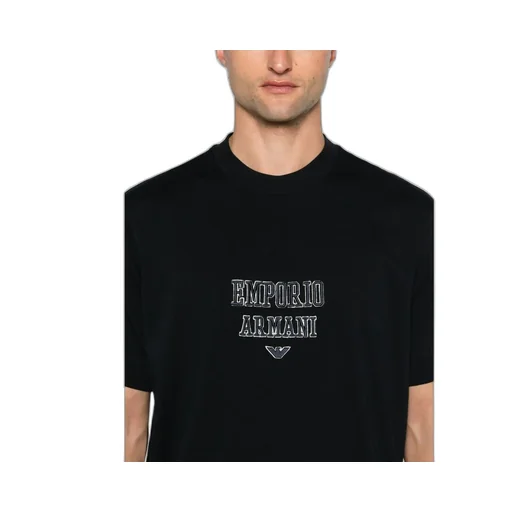 Logo Embroidered Crewneck T-Shirt