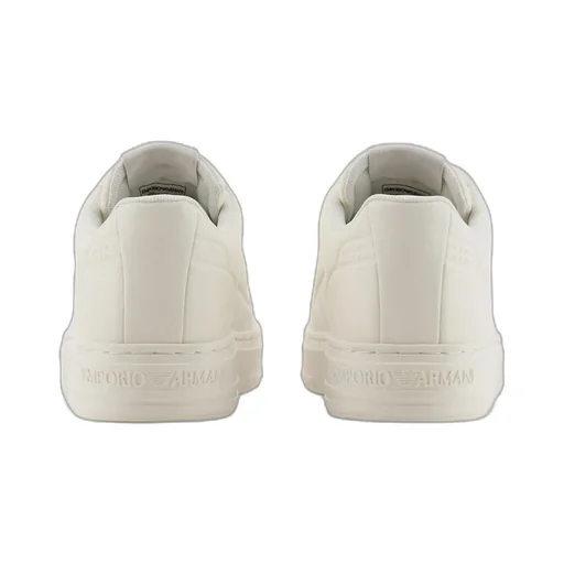 Thermoformed-Detailed Lace-Up Sneakers