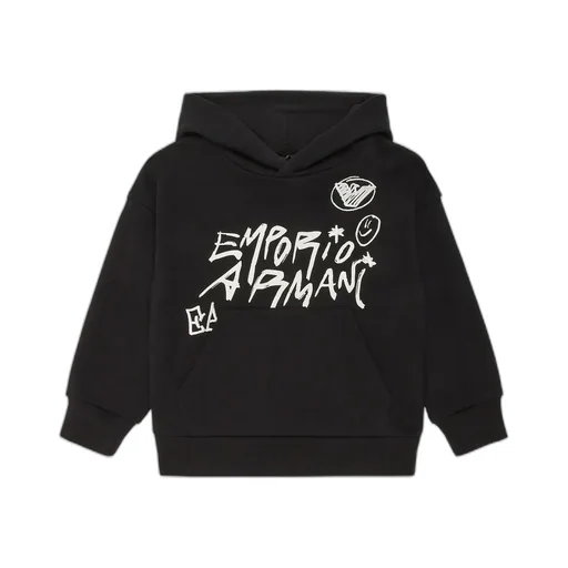Logo Printed Jersey Hoodie