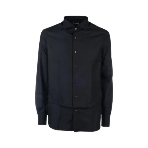 Patterned-Jacquard Cotton Shirt