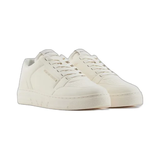 Thermoformed-Detailed Lace-Up Sneakers