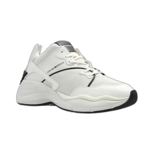 Round Toe Panelled Sneakers