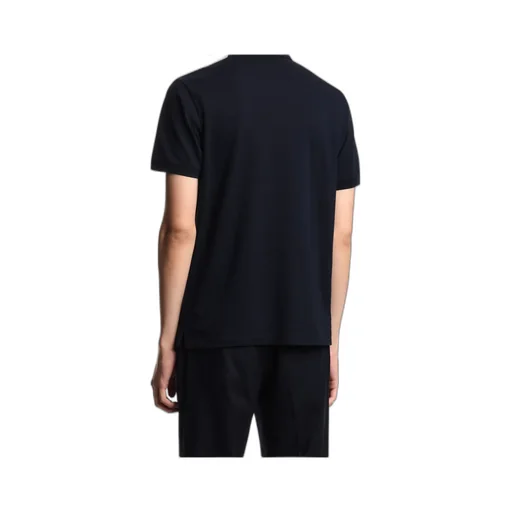 Embroidered-Signature Polo Shirt
