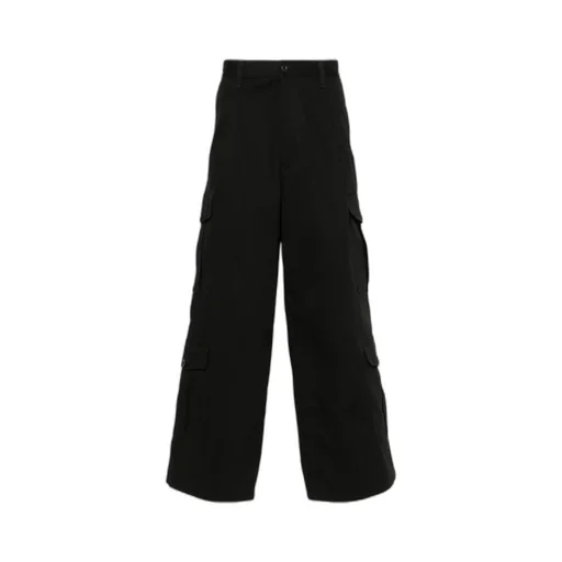 Twill-Weave Cargo Pants