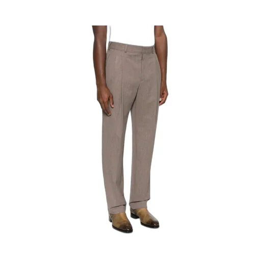 Casual Pants With Belt Loops
