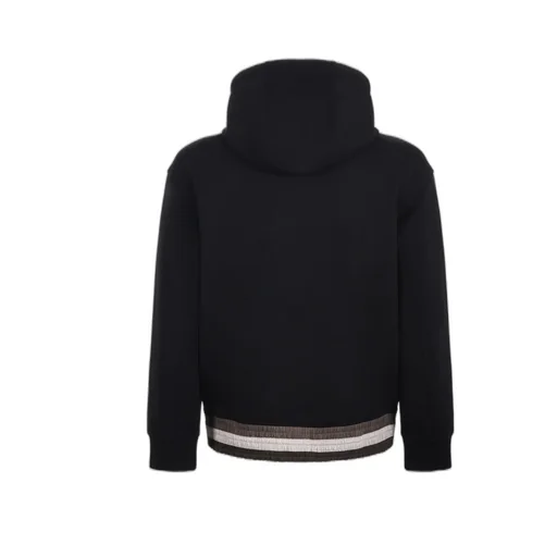 Logo Embroidered Drawstring Hoodie