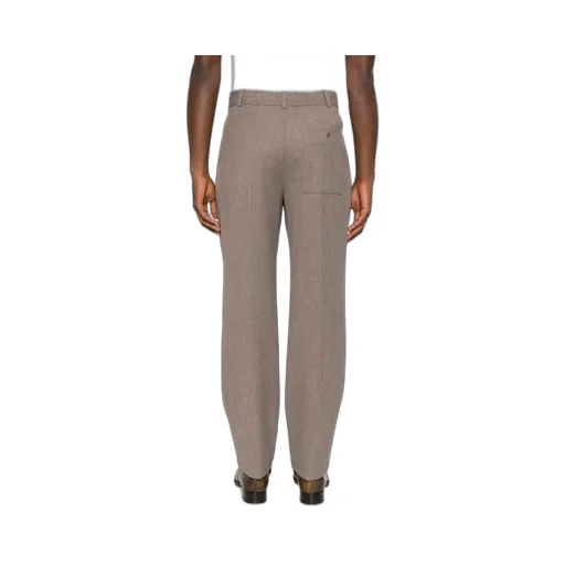 Casual Pants With Belt Loops