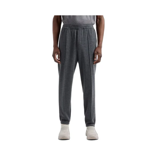 Wool-Blended Knitted Jogging Pants