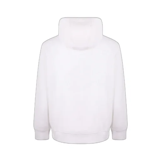 Logo Patch Drawstring Hoodie