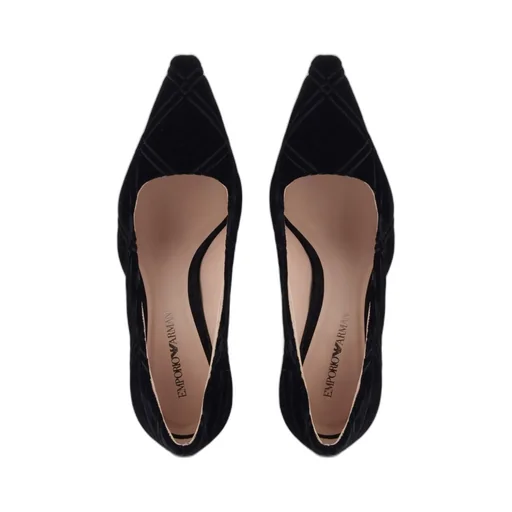 Quilted Pointed-Toe Pumps
