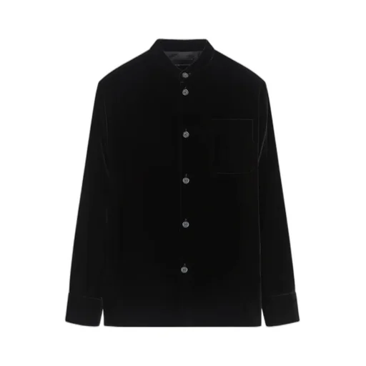 Button-Up Long-Sleeved Shirt