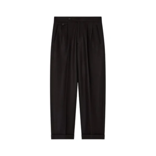 Pleat-Detail Trousers