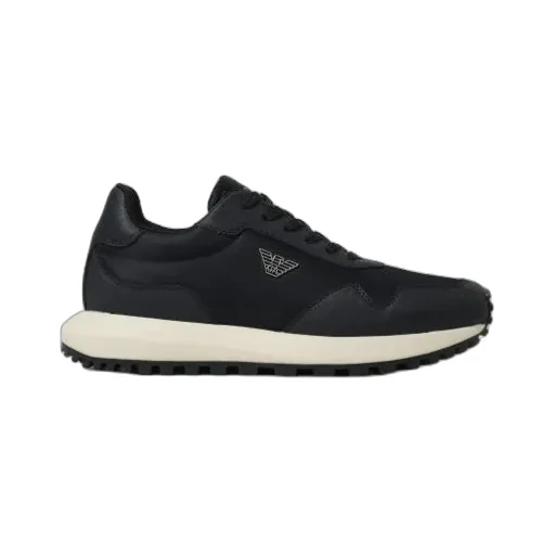 Logo-Appliqué Panelled Sneakers