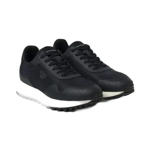 Logo-Appliqué Panelled Sneakers