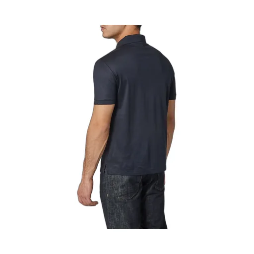 Logo Patch Short-Sleeved Polo Shirt