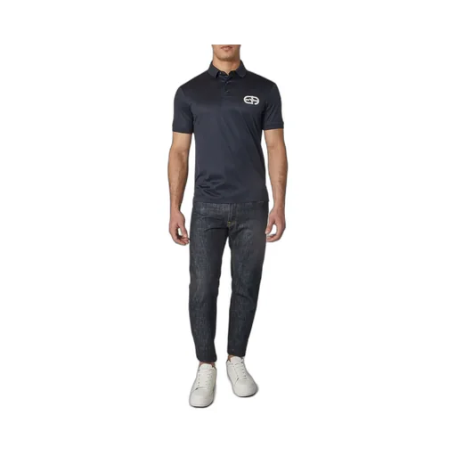 Logo Patch Short-Sleeved Polo Shirt