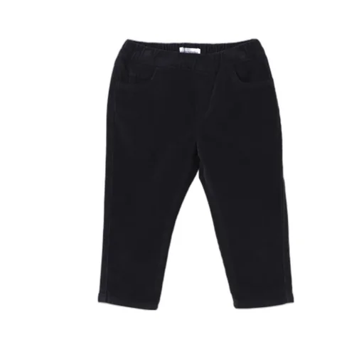 Elasticated-Waist Corduroy Trousers