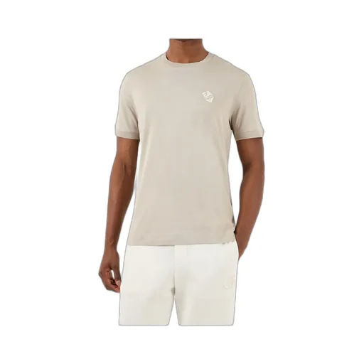 Round Collar Logo T-Shirt