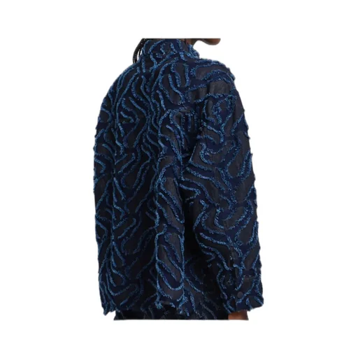 Frayed-Pattern Jacket