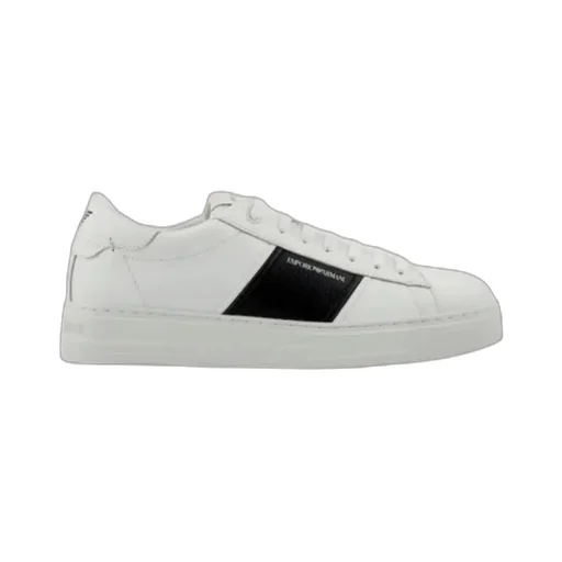 Panelled Lace-Up Sneakers