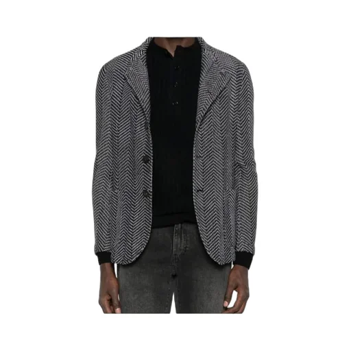 Zigzag-Pattern Jacket