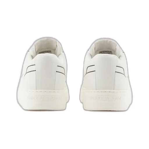 Logo-Detail Leather Sneakers
