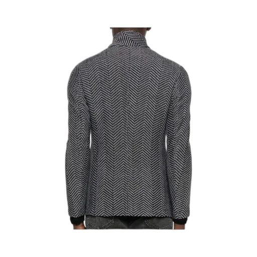 Zigzag-Pattern Jacket