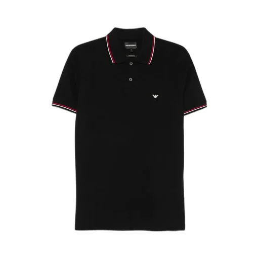 Tipped-Collar Polo Shirt