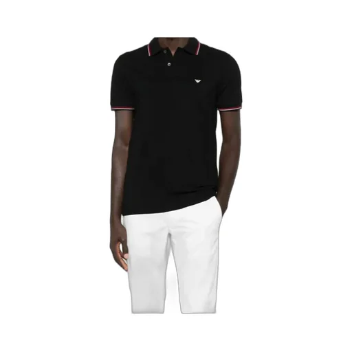 Tipped-Collar Polo Shirt