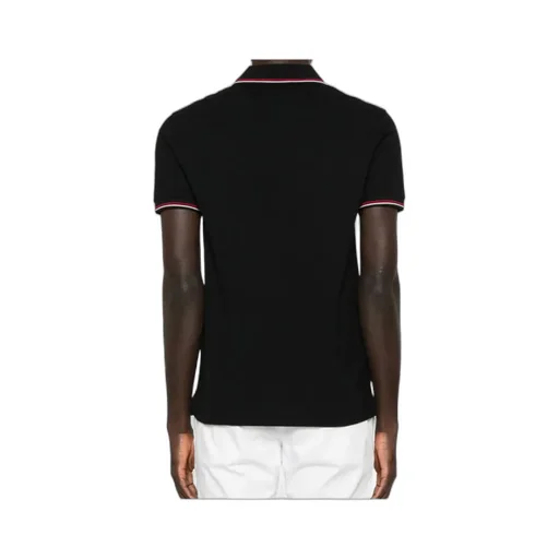 Tipped-Collar Polo Shirt
