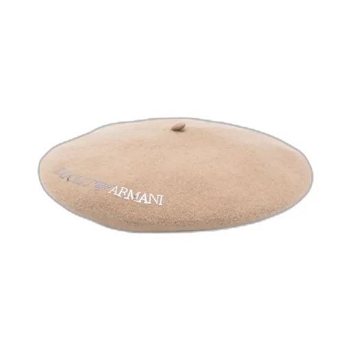 Logo Embellished Beret