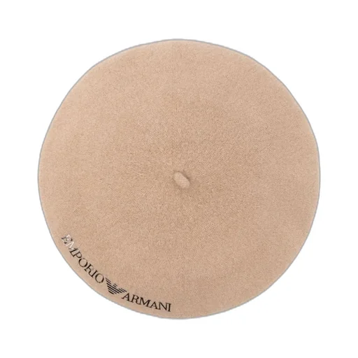 Logo Embellished Beret