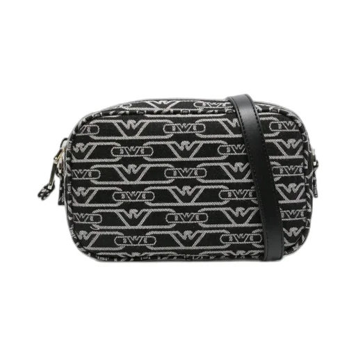 Logo-Monogram Crossbody Bag