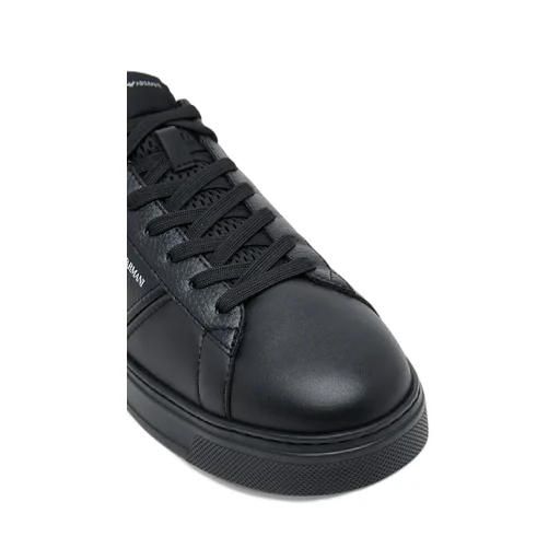 Panelled Lace-Up Sneakers