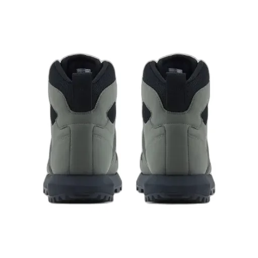 Round-Toe High-Top Sneakers