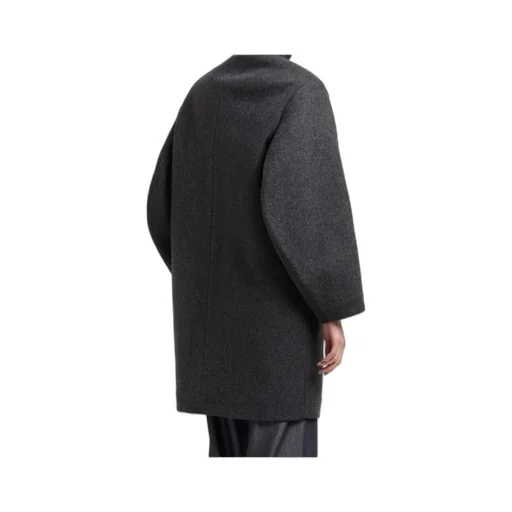 Button-Fastening Coat