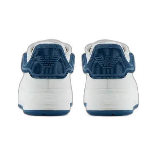 Leather Sneakers With Rubber Back Knurled Sole