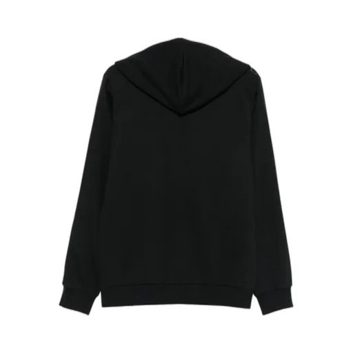 Logo-Tape Hooded Zip-Up Hoodie