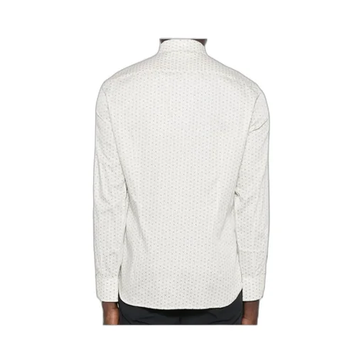 Printed-Pattern Stretch Shirt