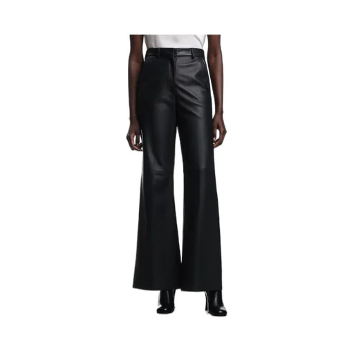 Faux-Leather Pants