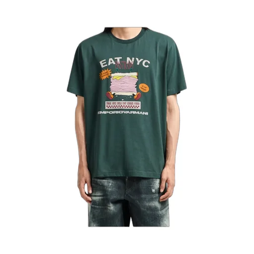 Graphic-Print Cotton T-Shirt