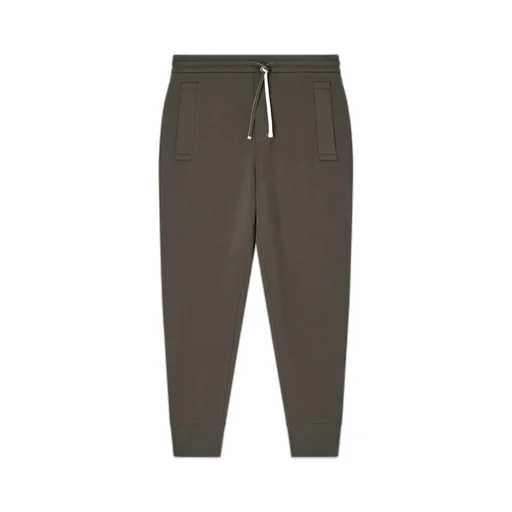 Tapered-Leg Drawstring Track Pants
