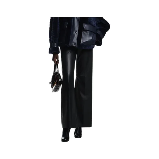 Faux-Leather Pants