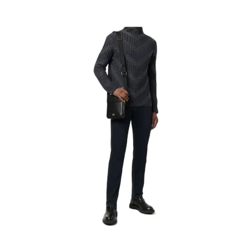 Five-Pocket Logo-Plaque Jeans