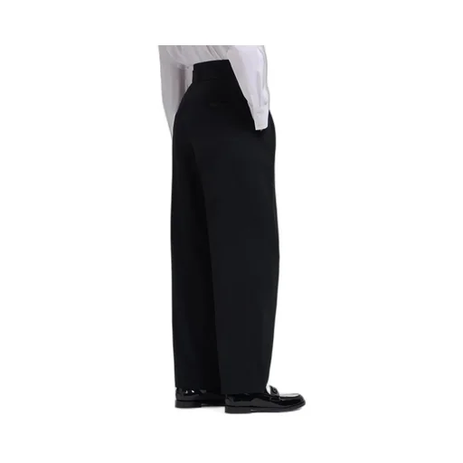Pleated Belted Trousers