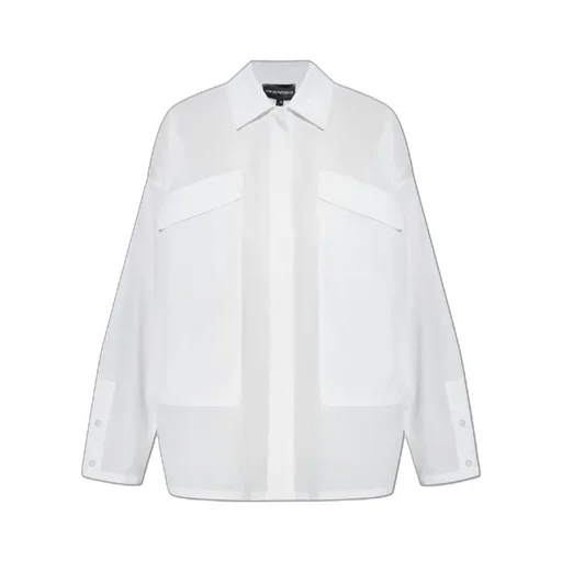 Pocketed Collared Shirt